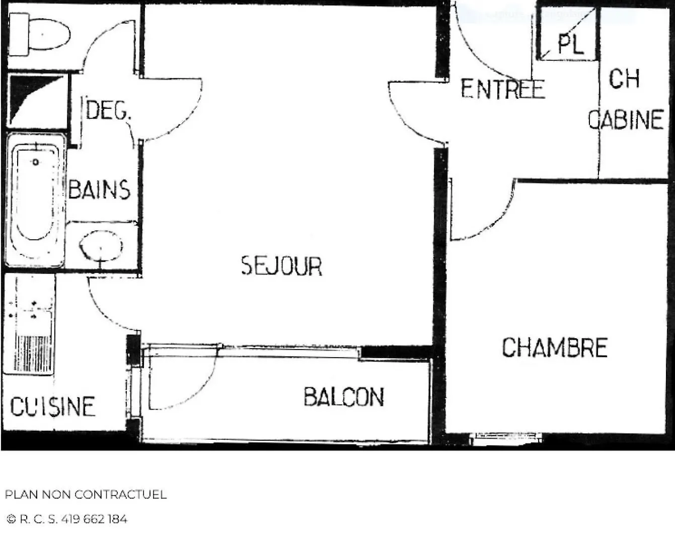 Residence Jetay - Appartement 6 Personnes Aux Menuires Mae-4654 Saint-Martin-de-Belleville 0*,  France